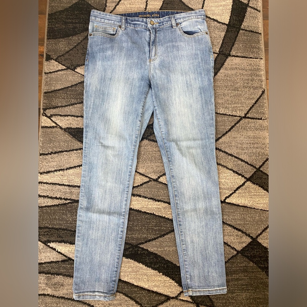Michael Kors Light Wash Skinny Jeans Sz 10